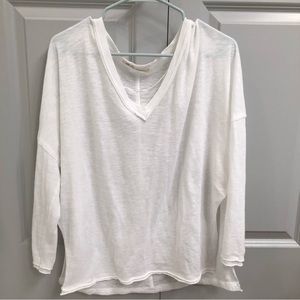 Free People White Shirt